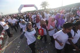 Malaysian united run telah memasuki 'book world of record' dengan mencatatkan seramai 40 000 belia dari 60 buah universiti dan kolej yang menyertai acara kebajikan ini. 40 000 Sertai Mur 2017