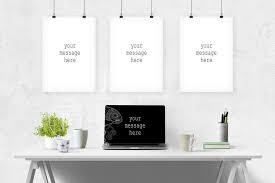 Multi Frame Mockup Hanging Sign Mockup White Desk Mockup Styled Desk Blog Header Social Media Background Sign Mockup Mockup Desk Frame Mockups