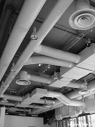 Exposed Services Office Ceiling Office Lighting Ceiling Exposed Ceilings