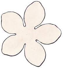 Douceurs Et Couleurs Modeles Fleurs De Papier Fleurs De Pommier Gabarit Fleur