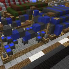 Some themes include a futuristic feel, a vintage look, or medieval, a popular theme among map creators in minecraft. Harbour Fish Market Stall Blueprints For Minecraft Houses Castles Towers And More Grabcraft