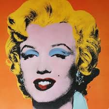 Marilyn Monroe Wall Art, Mid Century Modern Pop Art, Rock Poster
