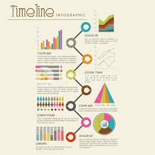 creative timeline infographic template layout including