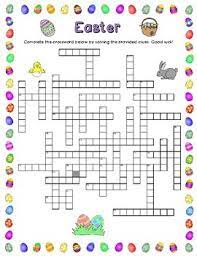 Printable can be a digital submit that contains graphic style (often also text messages). Easter Crossword Puzzle 40 Clues By Larue Learning Products Tpt