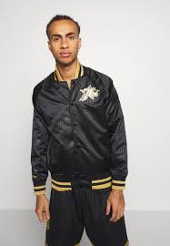 The sixers completed one of the biggest collapses in nba playoff history in game 5, only days removed from melting down in a similar fashion during their game 4 loss in atlanta. Mitchell Ness Nba Philadelphia 76ers Jacket Vereinsmannschaften Black Schwarz Zalando De