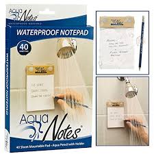 Aqua Notes Water Proof Note Pad Aquanotes Https Smile Amazon Com Dp B01as5i0zs Ref Cm Sw R Pi Dp X 0rnxzbj3gtkve Waterproof Notepad Note Pad Aqua
