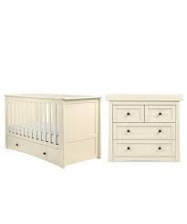 Mothercare Harrogate 2 Piece Nursery Furniture Set Almond White Nursery Furniture Sets Nursery Furniture Furniture