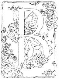 These fairy coloring sheets are some fun and free! Kids N Fun Com 24 Coloring Pages Of Alphabet Fairies