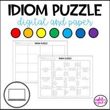 Yep, piece the puzzle together is idiomatic (in us english). Idioms Puzzles Worksheets Teaching Resources Tpt