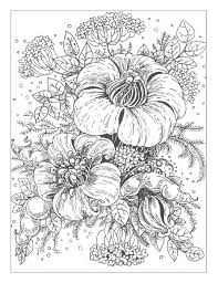 Beautiful Flowers Detailed Floral Designs Coloring Book Preview Designs Coloring Books Coloring Books Flower Coloring Pages