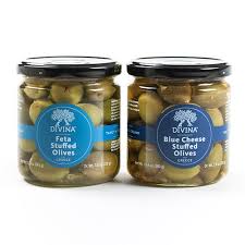 Cheese Stuffed Greek Olives Buy Cheese Stuffed Greek Olives Online Read Reviews At Igourmet Com Greek Olives Gourmet Gift Baskets Gourmet Gifts