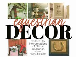 Easy stroller or crib pouch. Ideas For Creating Unique Equestrian Decor And Home Design Hawk Hill