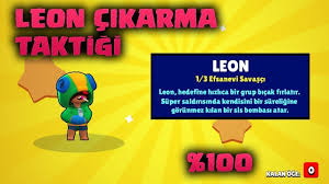 Vivi un'esperienza di gioco frenetica in modalità 3v3 o battle royale, pensata per dispositivi mobili! Brawl Stars Leon Cikartma 2020 100 Youtube