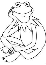 Polish your personal project or design with these kermit the frog transparent png images, make it even more personalized and more attractive. Kermit The Frog Coloring Pages Coloring Home