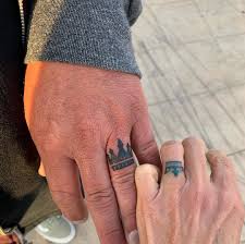Couples can have wedding rings inked on the event of their ring tattoos are well known for an assortment of reasons, and there are numerous ways that the tattoo can be outlined. Updated 44 Impressive King And Queen Tattoos August 2020
