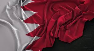Bahrain's flag was adopted in 1959. Free Photo Bahrain Flag Wrinkled On Dark Background 3d Render