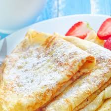 Simple French Crepes Recipe Yummly Recipe French Crepe Recipe Basic Crepe Recipe Recipes