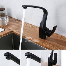 matte black kitchen sink faucet