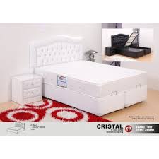 Commode antuza 2 portes 4 tiroirs blanc, sonoma. Lit Pvc Simili Cuir Noir Ou Blanc 140 200 Panel Meuble Magasin De Meubles En Ligne