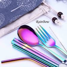 1x sendok, 1x garpu, 1x pasang sumpit. Jual Set Alat Makan Piknik Sendok Garpu Sumpit Sedotan Pouch Harga Murah Ralali Com Harga Grosir 2021 Ralali Com