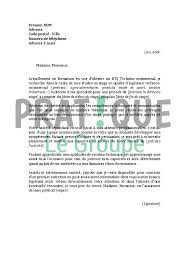 Voici un exemple de lettre de motivation rédigée pour une demande de stage de bts en entreprise. Lettre De Motivation Pour Un Stage D Ingenieur Technico Commercial Pratique Fr