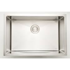single bowl undermount kitchen sink