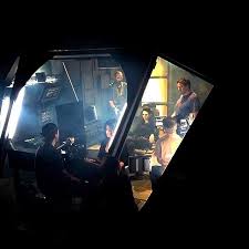 On The Set Of Star Trek Renegades Adrienne Wilkinson As Captain Lexxa Singh Chasty Ballesteros Kevin Russell Fry Bowers Kevin Russell Star Trek Trek