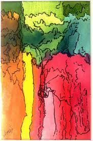See Jerry Garcia S Trippiest Paintings And Sketches Jerry Garcia Abstract Surf Art