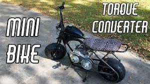 The basic operating principles of the variable speed drive system of the type used in many rv's are shown in the above illustration. Mini Bike Torque Converter Swap Youtube
