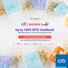 Go to citibank malaysia sign in page via official link below. Cashback Promo See We Knew You D Be Citibank Malaysia Facebook