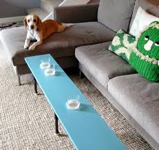 A room & board classic, the slim coffee table offers a balance of grace and strength. Diy Project Tae S Cup Holder Coffee Table Design Sponge