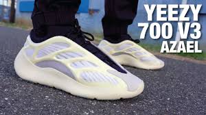 700s with the yeezy boost 700 v3 alvah, now available on stockx. Adidas Yeezy 700 V3 Azael Review On Feet Youtube