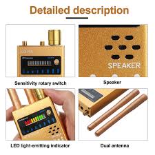Professional wireless signal multi detector cc308 1)with automatic detection, the host carry, when there are in transformation 1 x english user manual. G 319a Multi Function Detector Gsm Audio Finder Rf Tracker Ebay