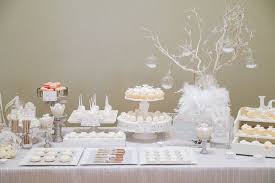 White Wedding Guest Dessert Feature Amy Atlas Events Wedding Dessert Table Wedding Desserts White Dessert Tables