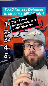 Top 5 defenses to stream in fantasy football: NFL Week 4 #acshear  #coltswalterpicks #fantasyadvice #fantasydefense #fantasyfootball