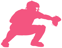 Download Baseball Catcher Silhouette Free Vector Silhouettes Creazilla
