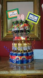 50th Birthday Present Ideas For Dad 50th Birthday Beer Cake I Made For My Stepdad 50th Birthday Gifts 50th Birthday Birthday Gift Ideas