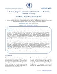 We did not find results for: Pdf Effects Of Negative Emotions And Life Events On Women S Missed Miscarriage