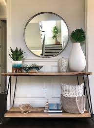Shop scandinavian designs for the best console tables, entryway tables.our console tables outfit any hallway or living room and maximize storage space without sacrificing style. Get Inspired By These Console Tables For Your Ideal Console Table Find More Inspiration At Inspl Hallway Table Decor Console Table Decorating Foyer Decorating