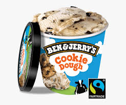 Ben & jerry's cookie dough ice cream tub. Cookie Dough 500mls Cookie Dough Ice Cream Ben And Jerry Hd Png Download Kindpng