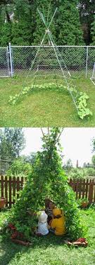 101 Gardening Pole Bean Hideaway Jardines Ideas De Jardineria Jardineria