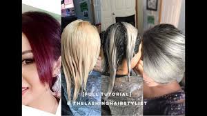 First, let's break down what ash blonde hair is. Full Tutorial How To Bleach Red Hair To Root Shadow Color Melt Ash Blonde Hair Youtube