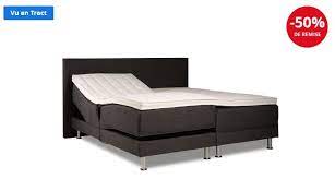 ensemble boxspring relaxation electrique 160x200cm monaco literie auchan iziva com ensembles de literie decoration maison auchan