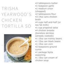 This recipe came from the chicken enchilada recipe i submitted earlier. Trisha Yearwood S Chicken Tortilla Soup Chicken Tortilla Soup Chicken Tortilla Soup Crock Pot Tortilla Soup Crockpot