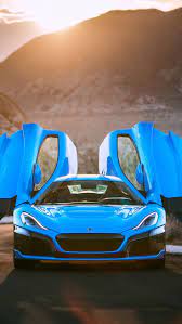 Rimac C Two California Edition 4k Ultra Hd Mobile Wallpaper Car Wallpapers Super Luxury Cars Car Wallpaper For Mobile