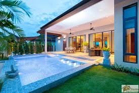 Panorama towers just had some rare units pop up on the market! Panorama Black Mountain Modern Design Tropical Pool Villa For Sale Hua Hin
