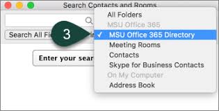 Once the excel file is saved to a csv format, you can import it into your outlook contacts list. Searching The Global Address Book In Outlook For Mac Anr Information Technology