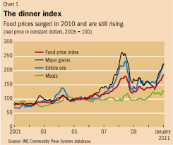 Finance Development March 2011 Rising Prices On The Menu