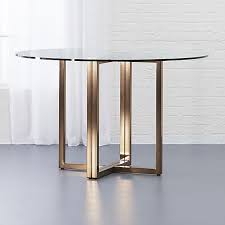 Silverado Brass 47 Round Dining Table Reviews Cb2 Round Dining Modern Dining Table High Dining Table