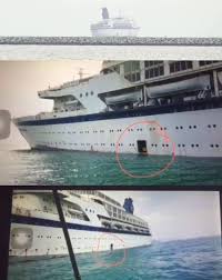 cruise ship ocean dream capsized and